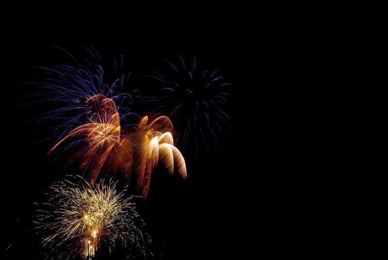 Fireworks celebration